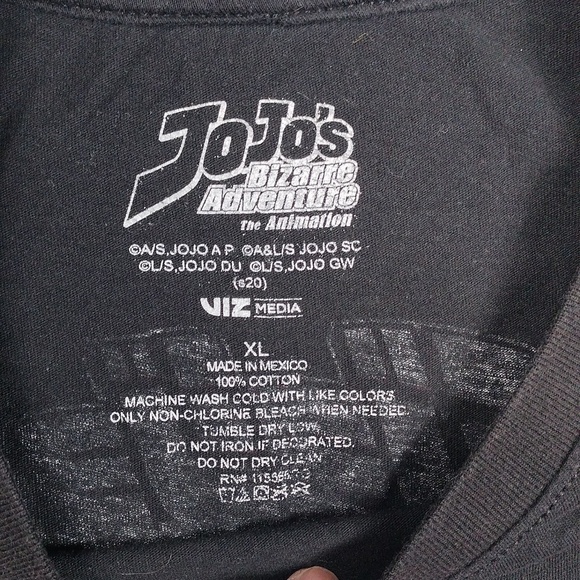 JOJOS Bizarre Adventure youth girls t shirt size XL - Picture 2 of 9